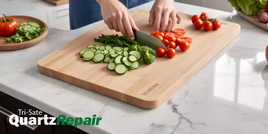 Using Cutting Boards on Quartz Countertops